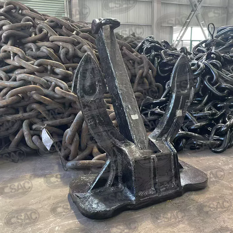 In che modo un'ancora Spek migliora la sicurezza marittima e la stabilità della nave?