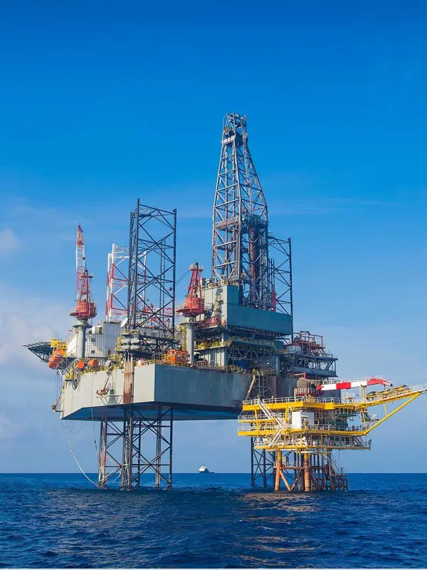 Estrazione di olio marino e gas